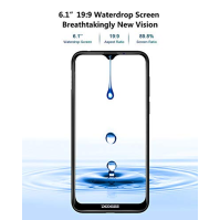 4G chytrý telefon bez smlouvy, DOOGEE Y8 Dual SIM Android 9.0 Mobilní telefon Levný 6,1“ Waterdrop Screen 19:9 displej, 3GB RAM+